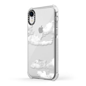 Casetify Iphone X/XS transparent case with clouds
